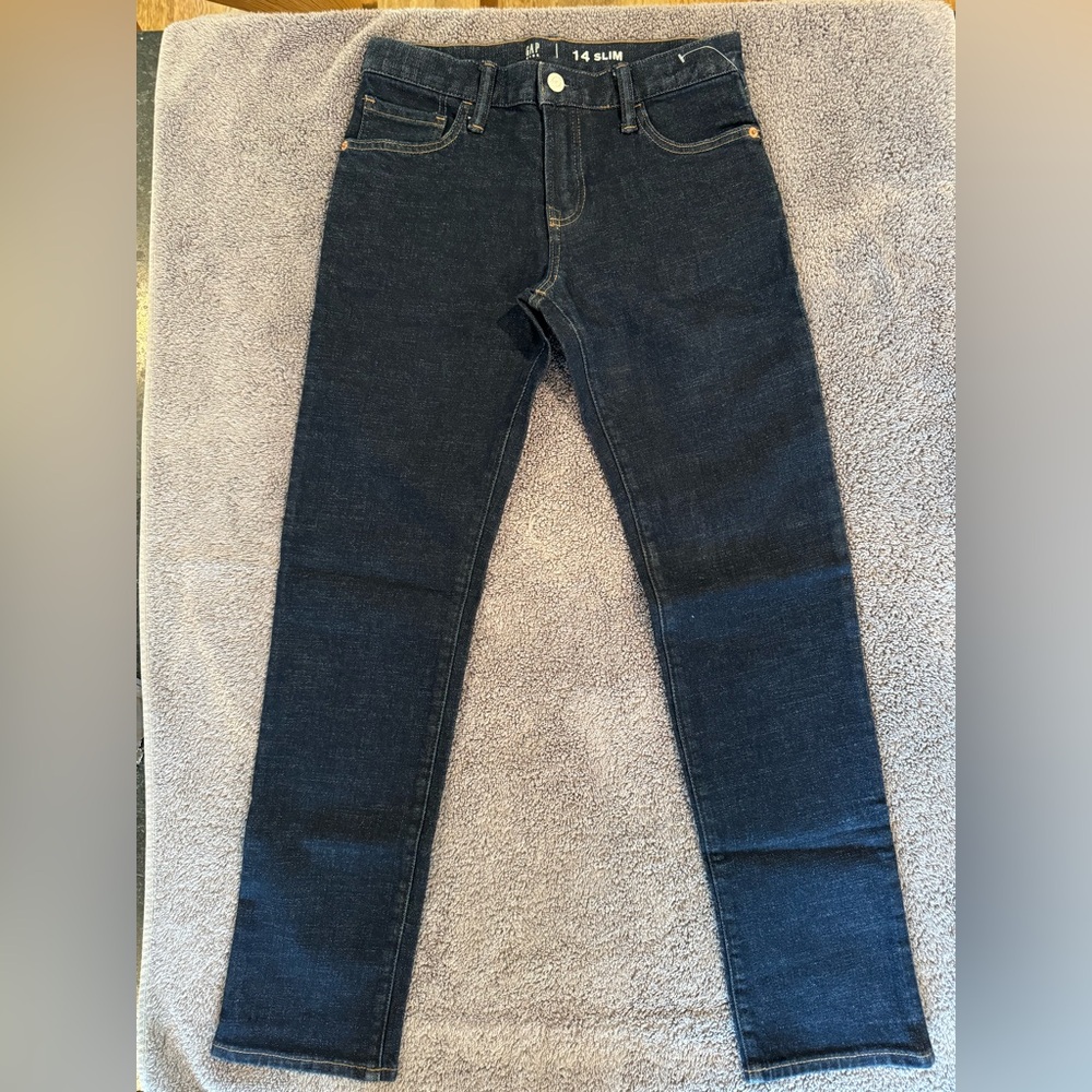 GAP boys jeans size 14 slim NWOT